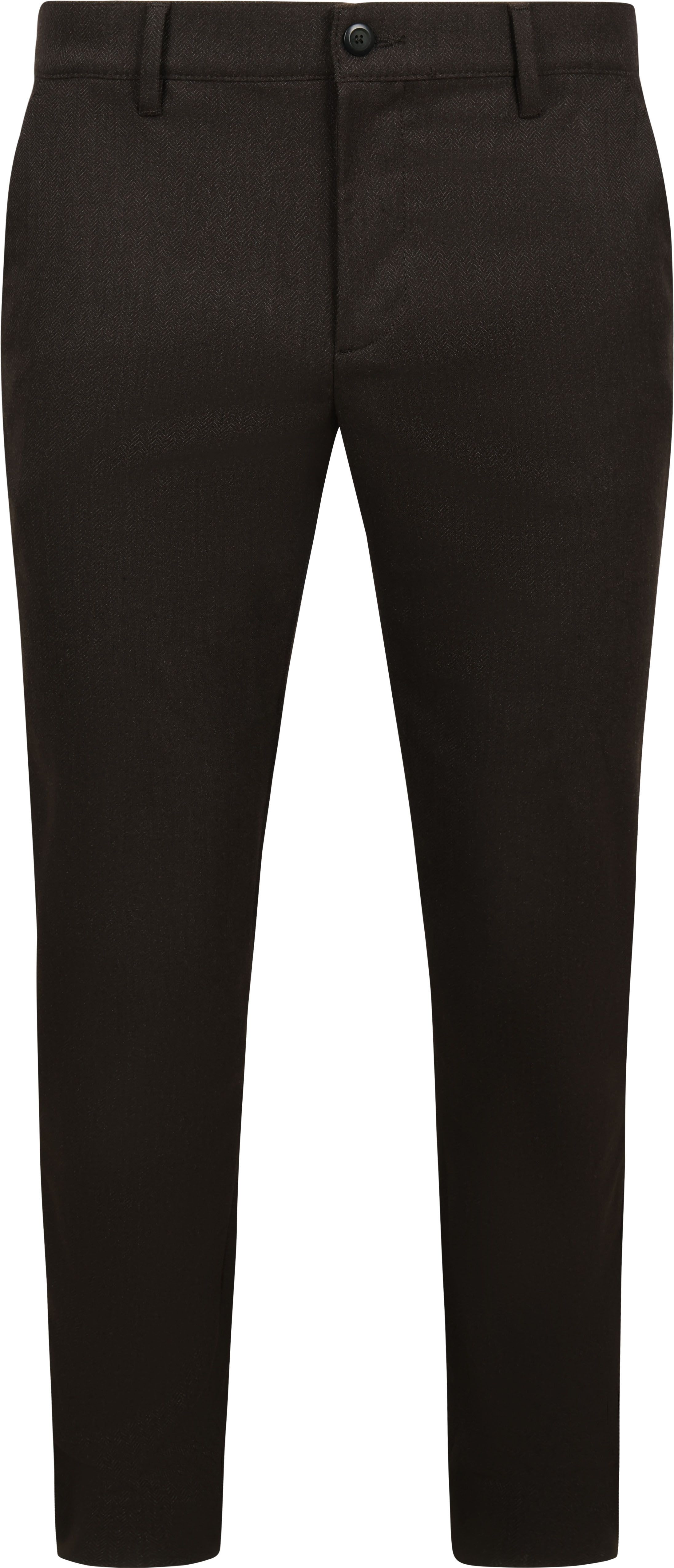 Alberto Lou Chino Flanell Herringbone Braun kaufen | Suitable