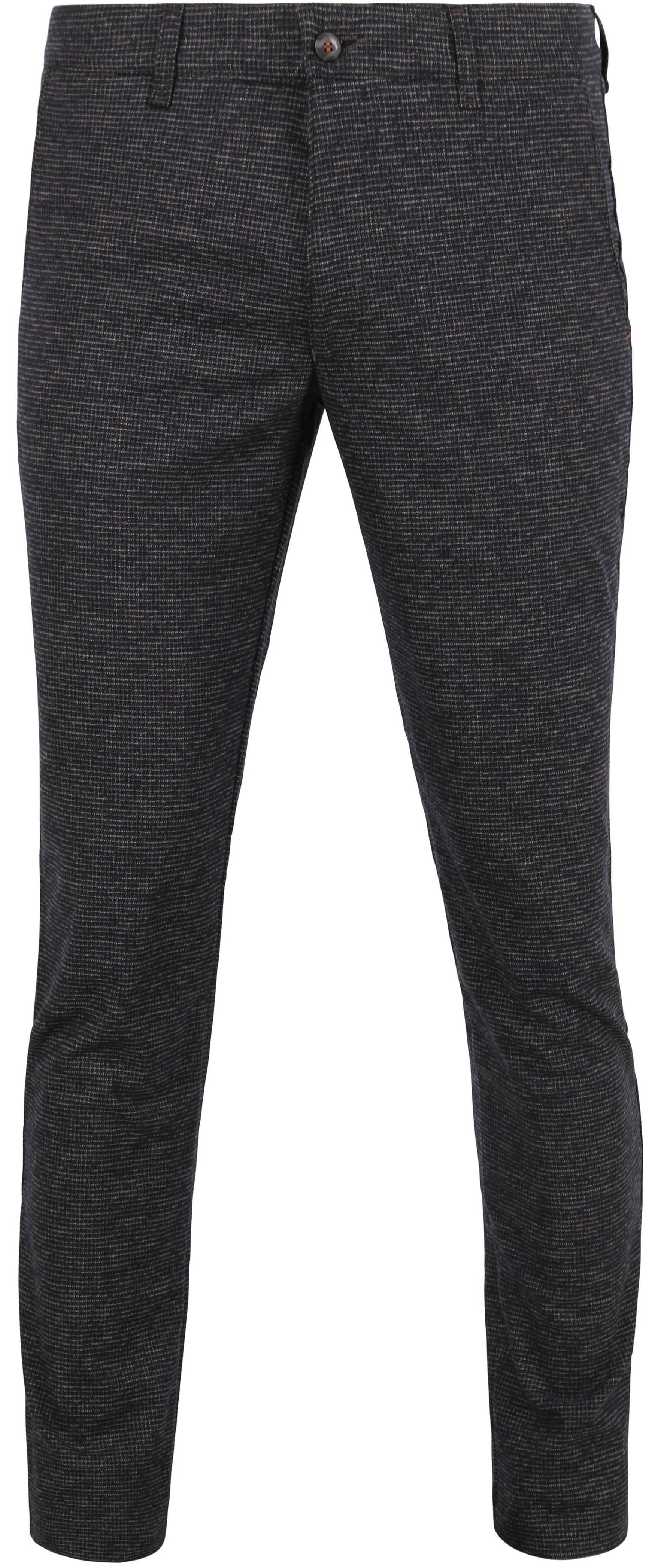 Køb Suitable Chino Pico Ruiten Navy 1-39-022 kl 645 navy check | Suitable