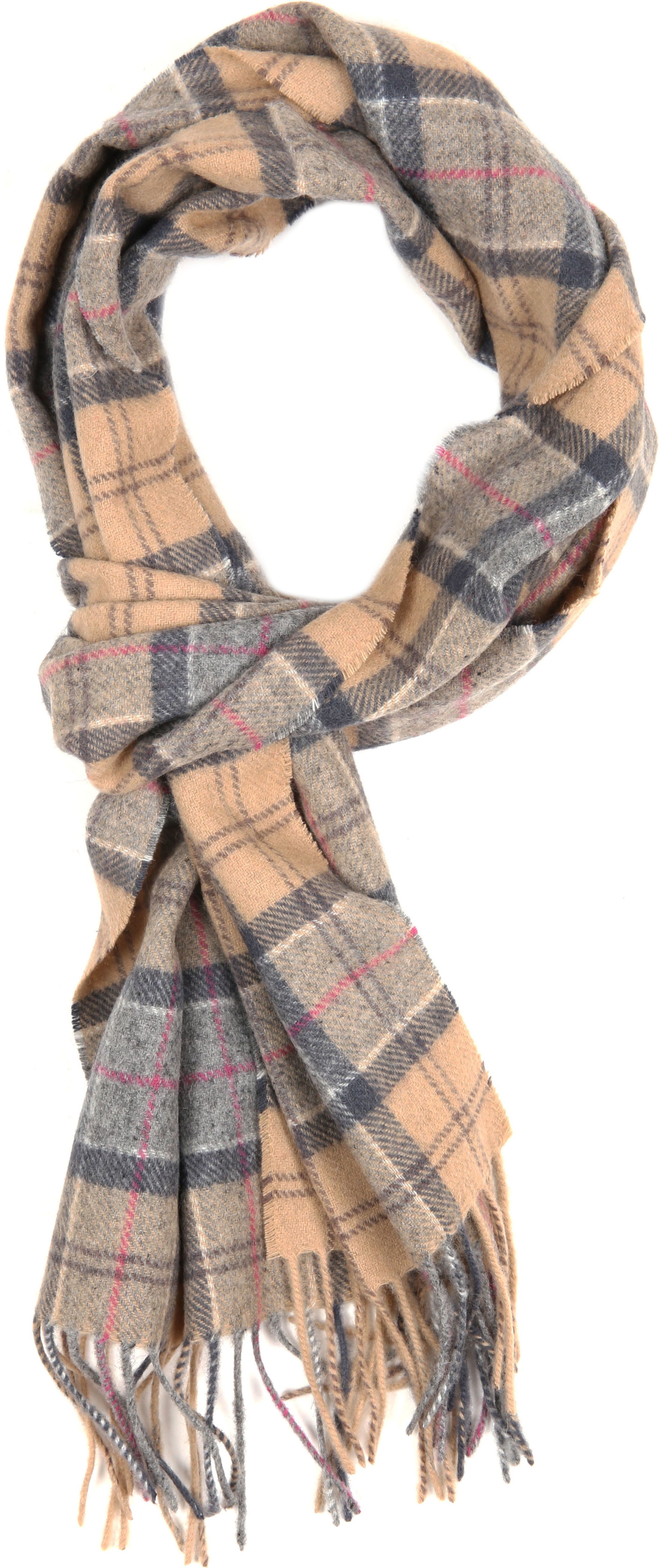 Barbour Halsduk Tartan Lamull Beige USC0001-TN31
