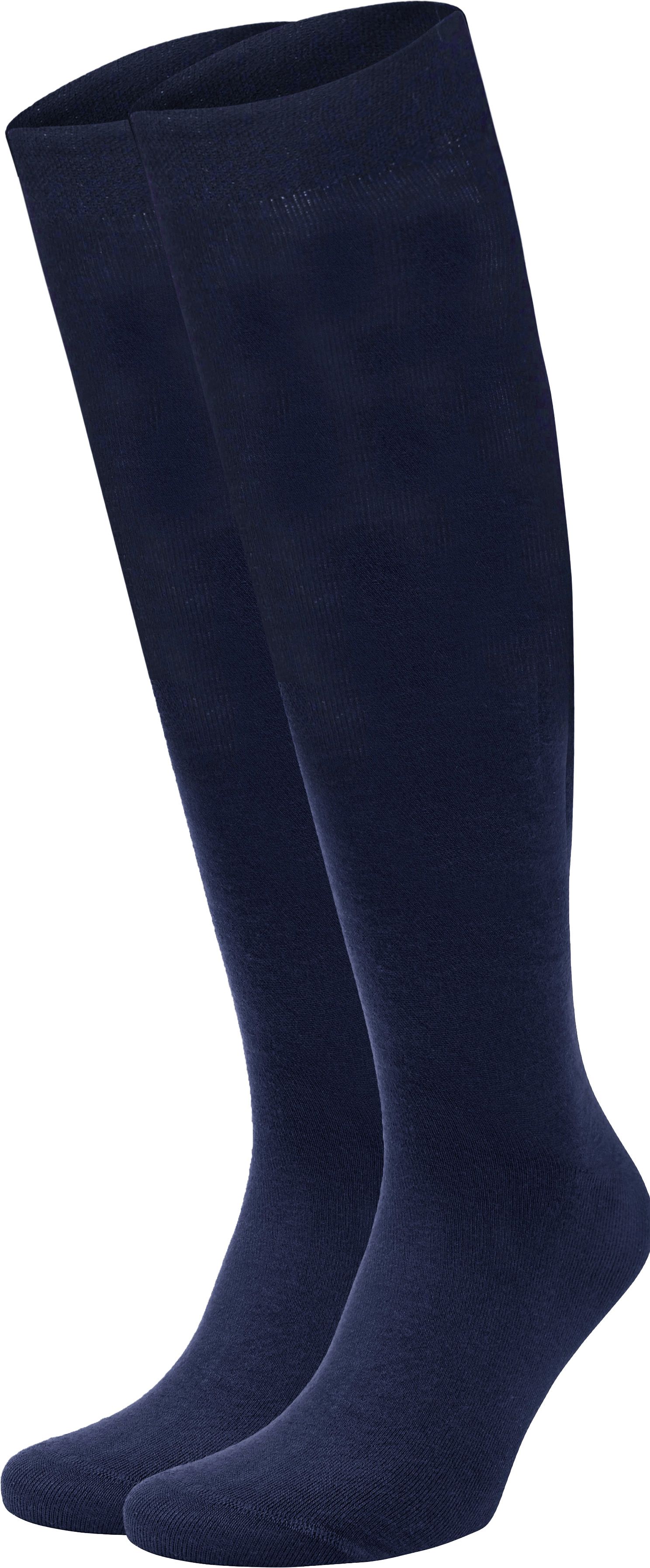 Suitable calze Blu SO-kneemodel-merino-23-02 kl navy 