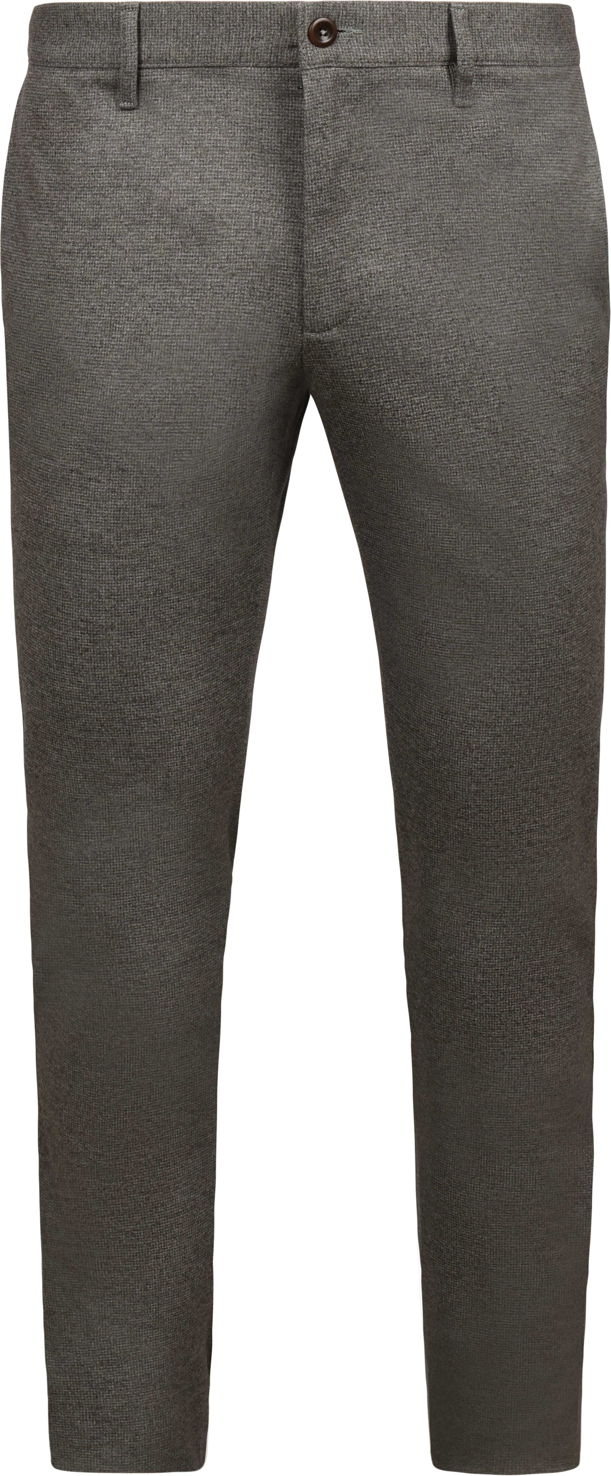 Køb Alberto Rob New Jersey Chino Check Taupe  | Suitable