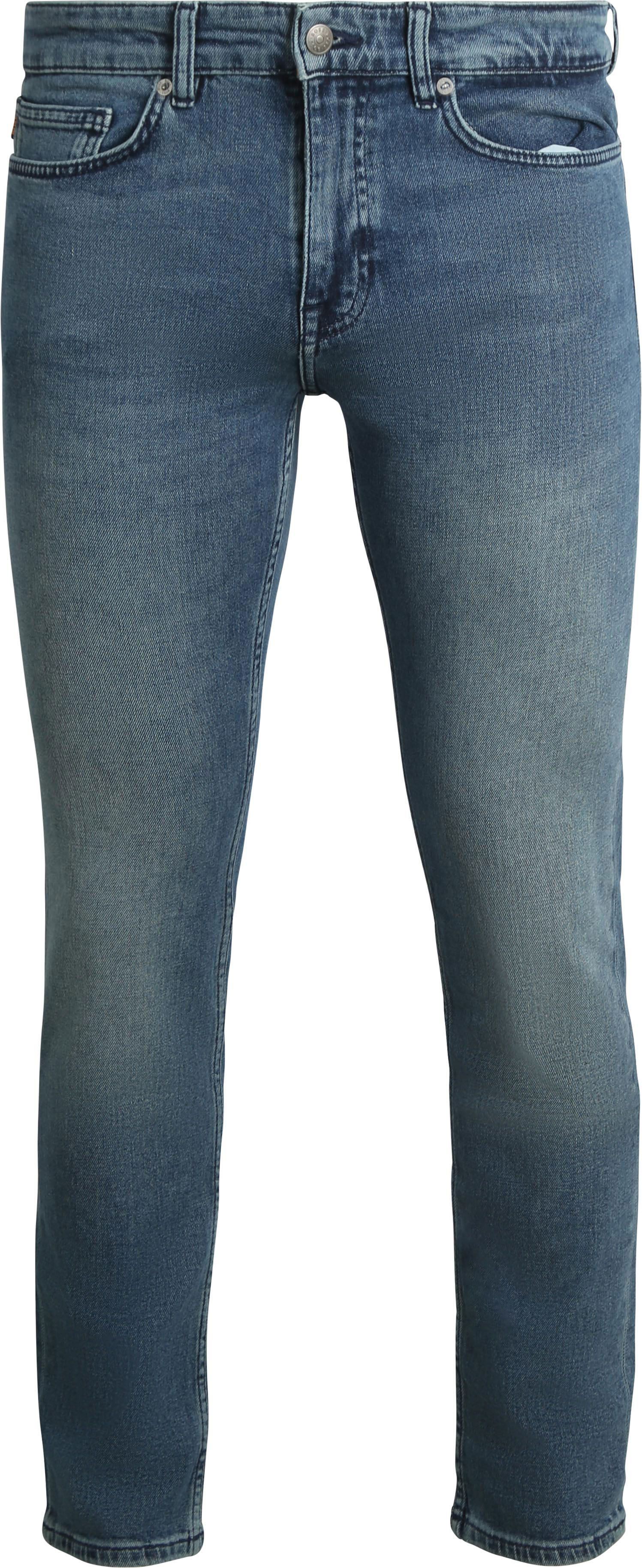 BOSS Delaware Jeans Medium Blå 50524008-427