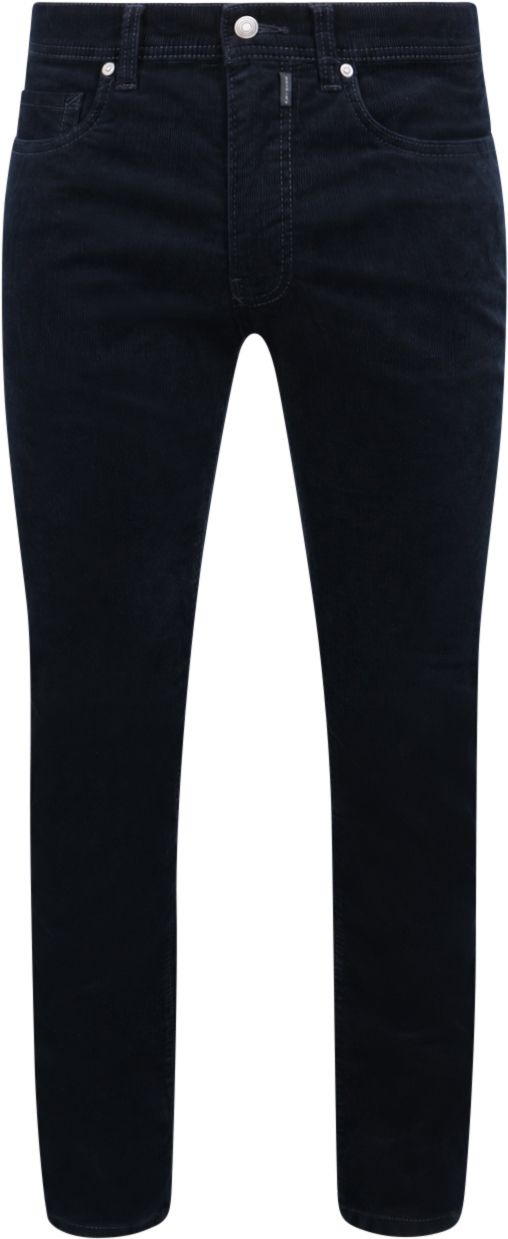Køb Pierre Cardin Lyon Tapered Bukser Corduroy Marineblå  | Suitable
