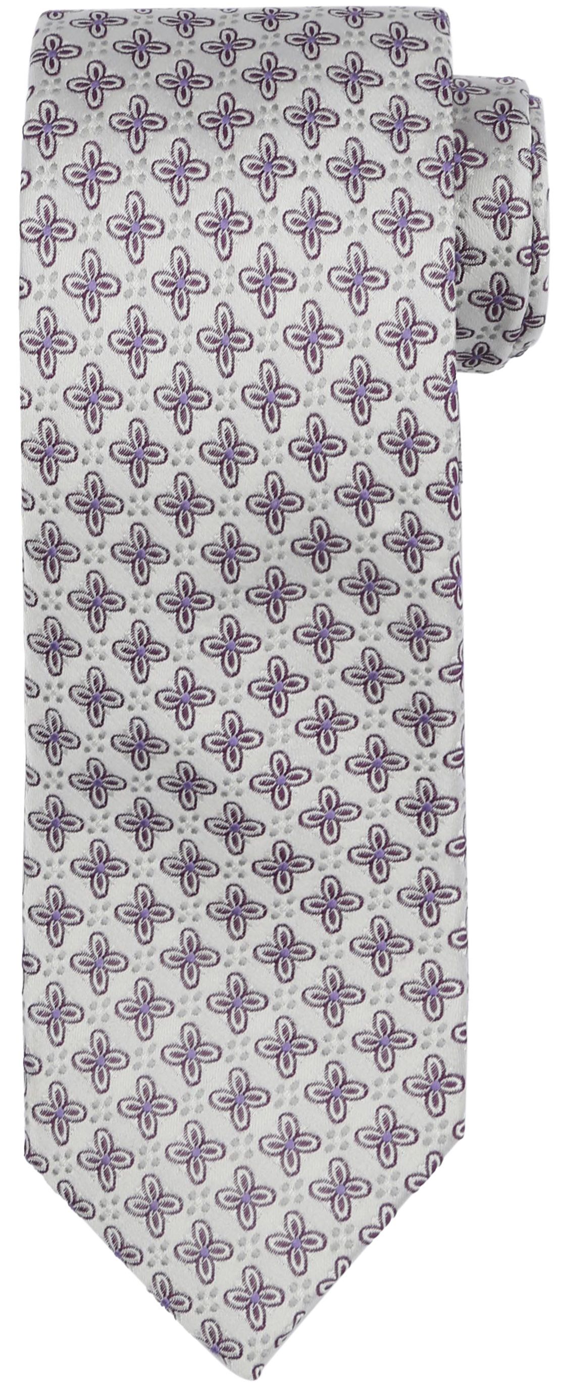 Suitable Cravate Blanche Fleurs   TI25-11 commander en ligne | Suitable