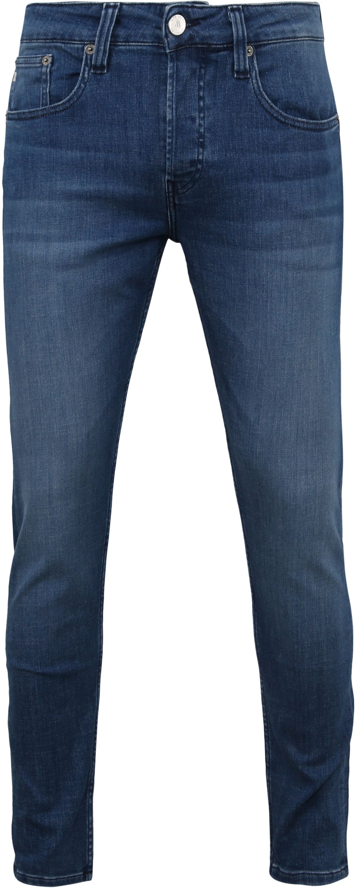 MUD Jeans Pantalón Azul Slimmer Rick Authentic Indigo Slimfit 