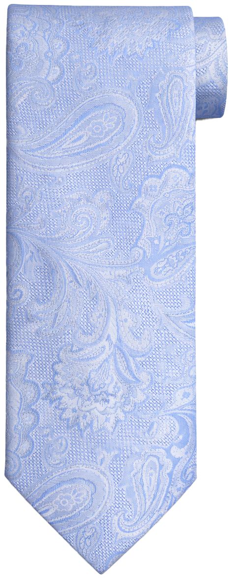 Suitable Krawatte Seide Big Paisley Hellblau TI26-08 kaufen | Suitable