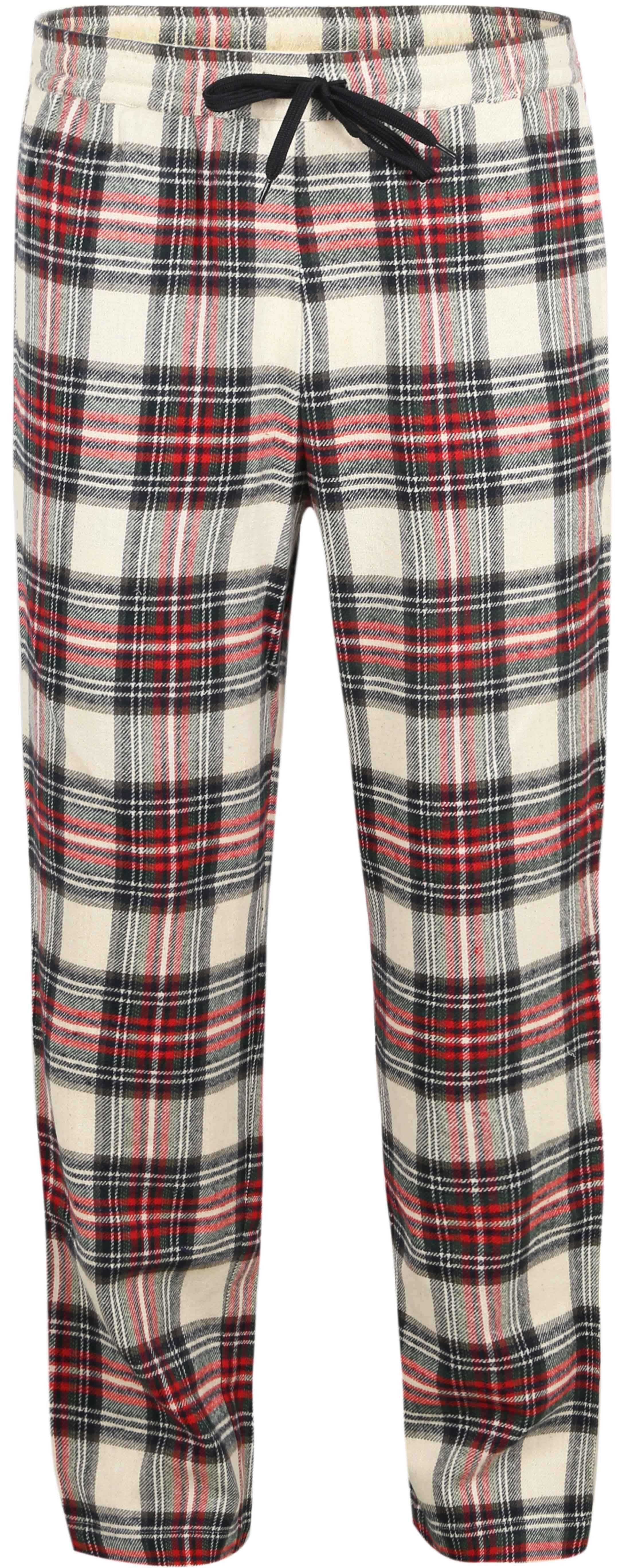 Steppin' Out Lounge Pants Plaid Multicolour PA-LP-CHECK-GREEN-05 order online | Suitable