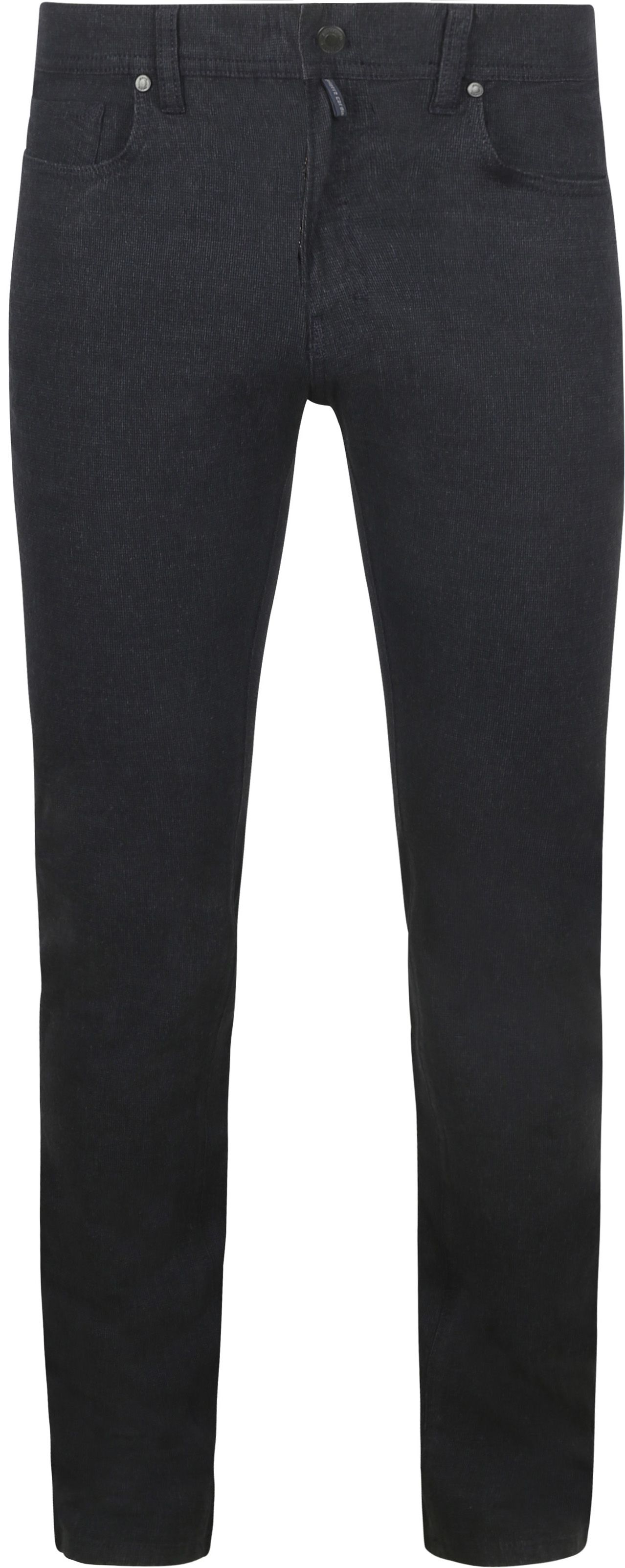 Pierre Cardin Trousers Lyon Tapered Druck Navy C3 34540.1074-6325 kaufen | Suitable