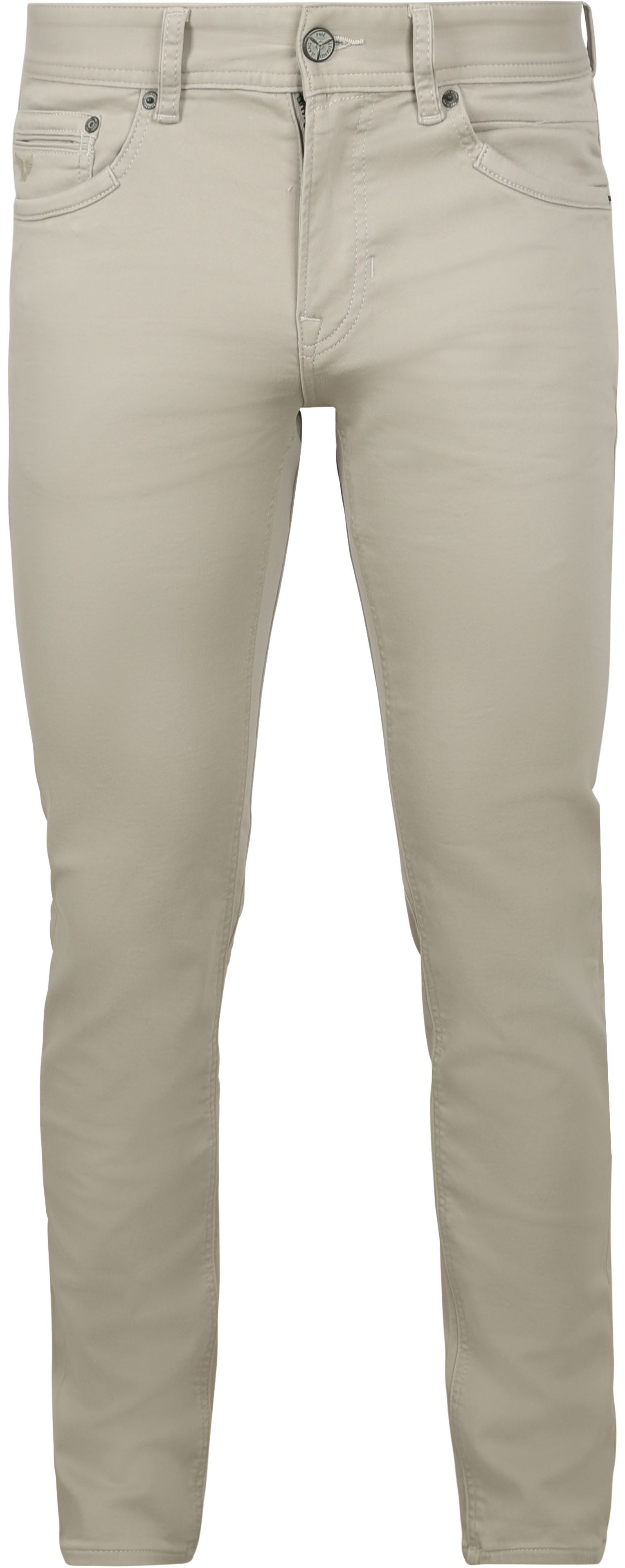 PME Legend Tailwheel Farvet Sweatshirt Måneskinn PTR2502616-9017-9017