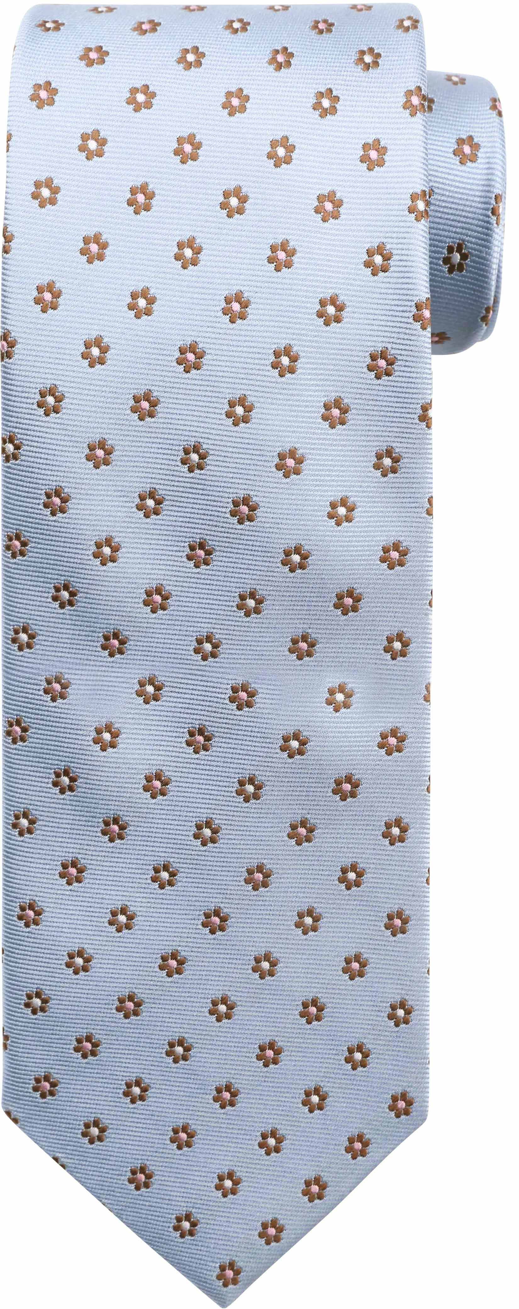 Suitable Slips Sidenscarf Mini Blomma Blå TI24-04