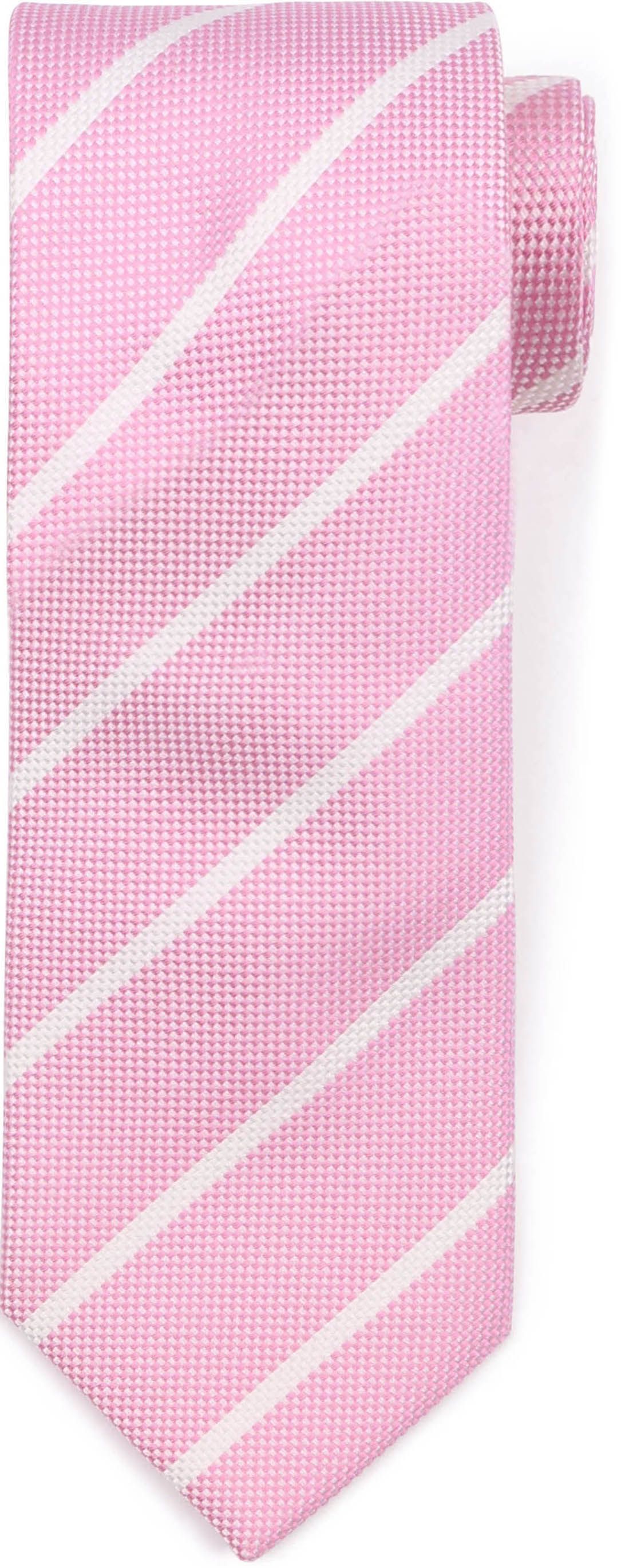 Suitable Stropdas Strepen Roze 9301617-2 kopen | Suitable