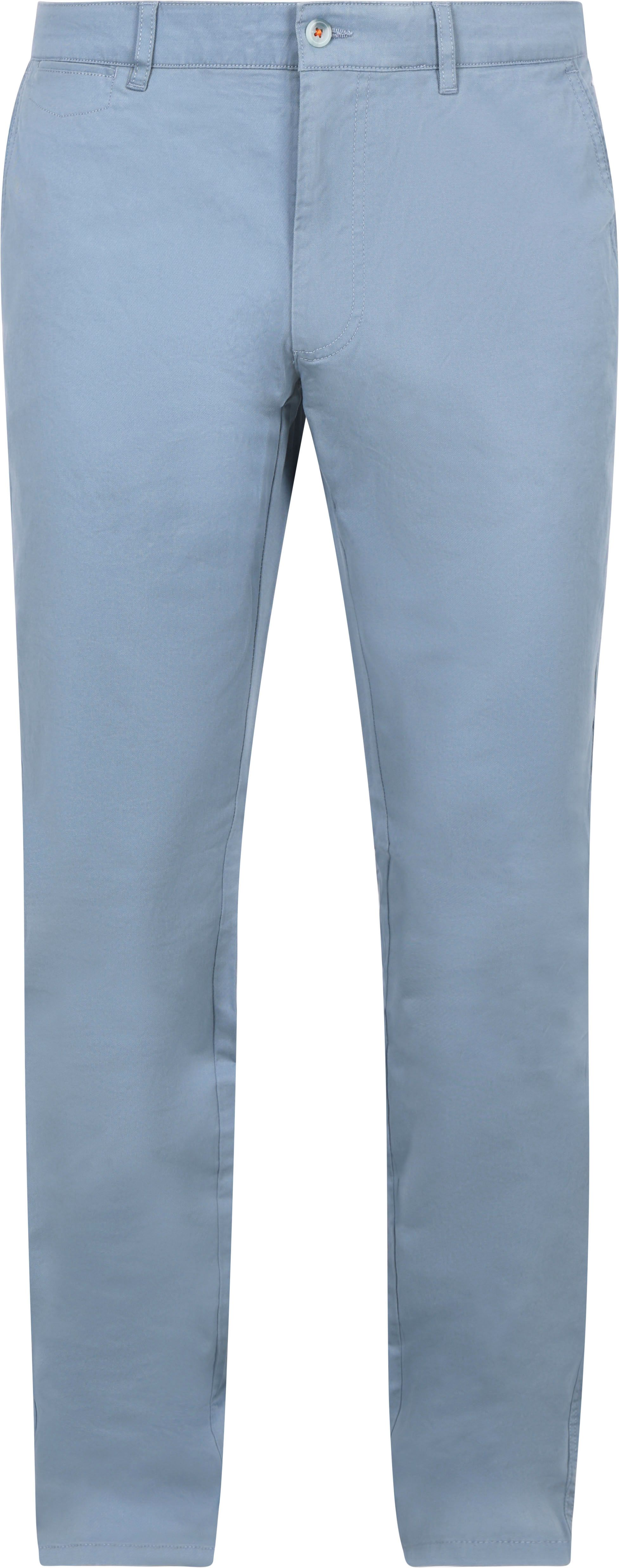 Suitable Spodnie Niebieski PA-CH-PEANO-TWILL-STEELBLUE 