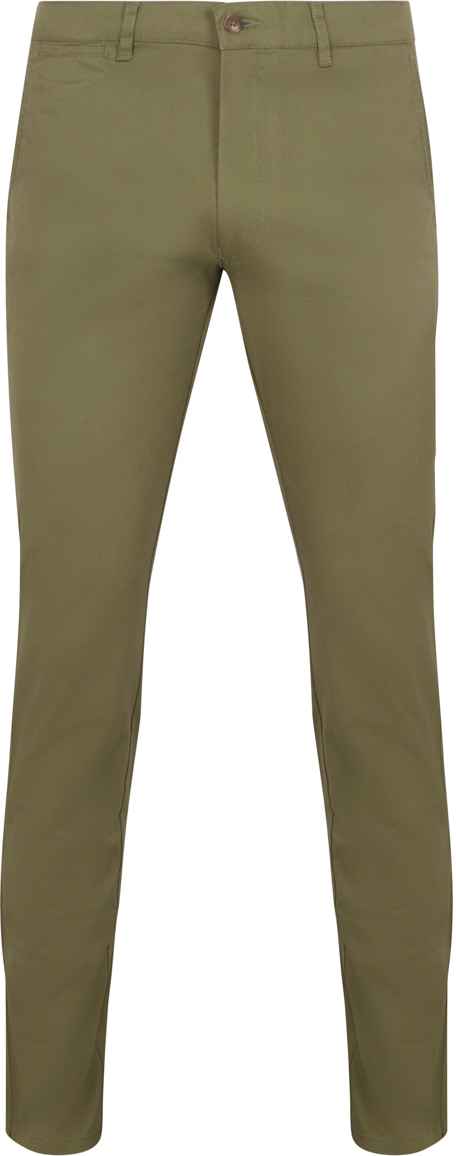 Suitable Spodnie Zielony PA-CHINO-TWCO-06 Light Olive 