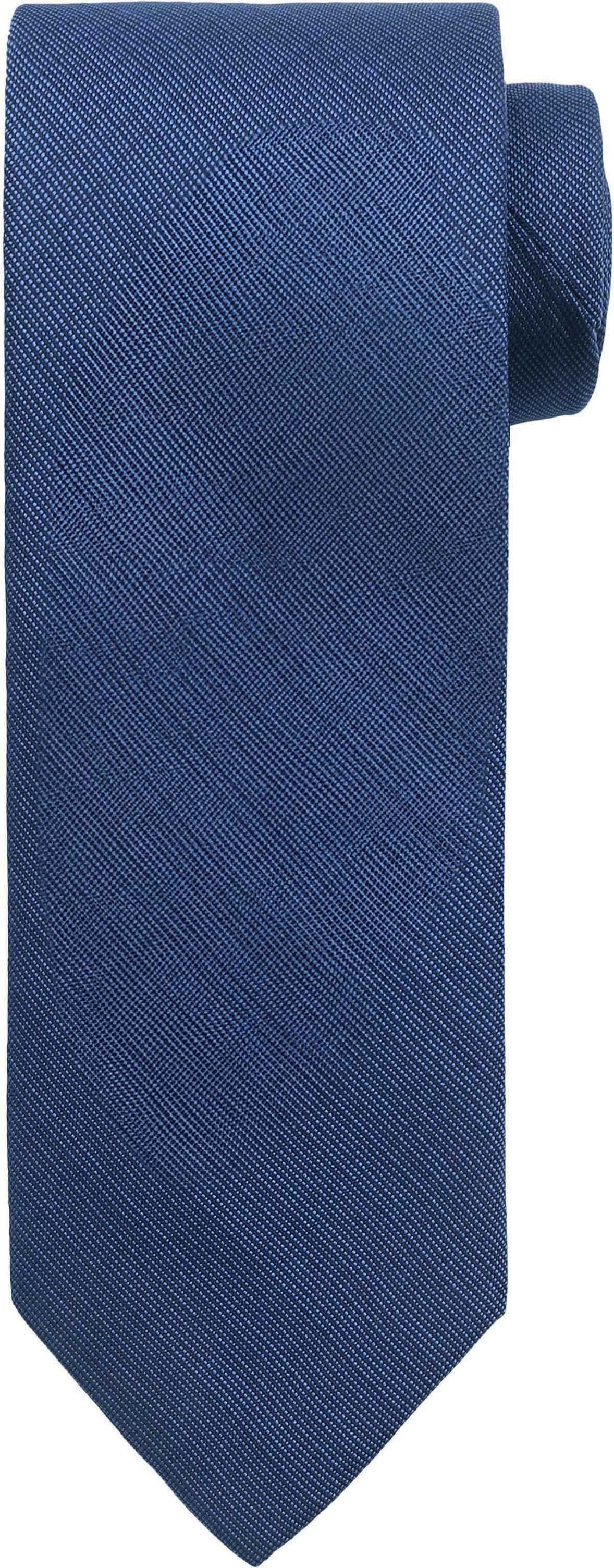 Sløyfe i mørkeblå silke K82-1 K82-35 60528-107 Uni Indigo rt