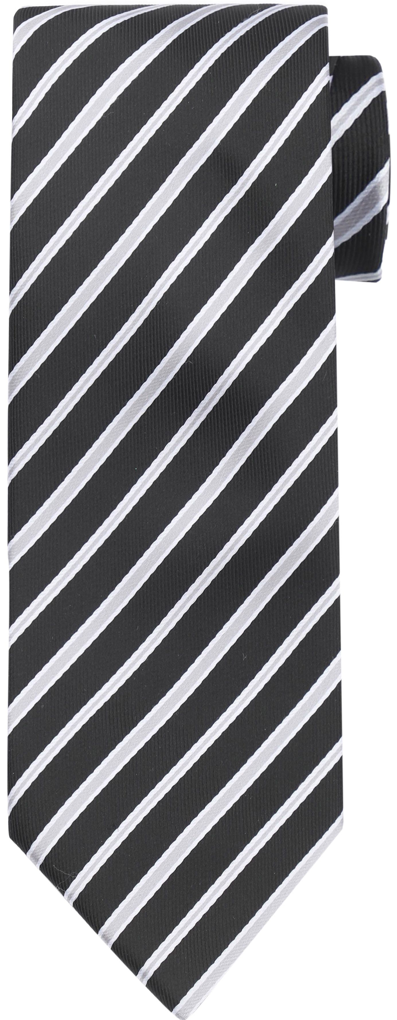 Suitable Cravatta Grigio TI22-black 