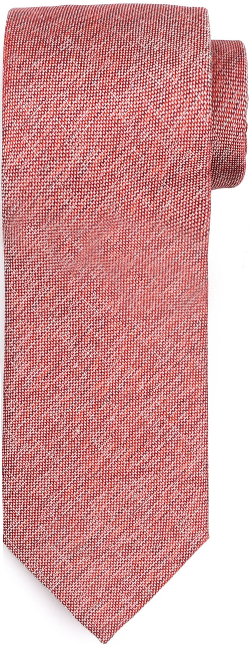 Suitable Krawat Czerwony K81-1 100% Silk Tie Red Delav 