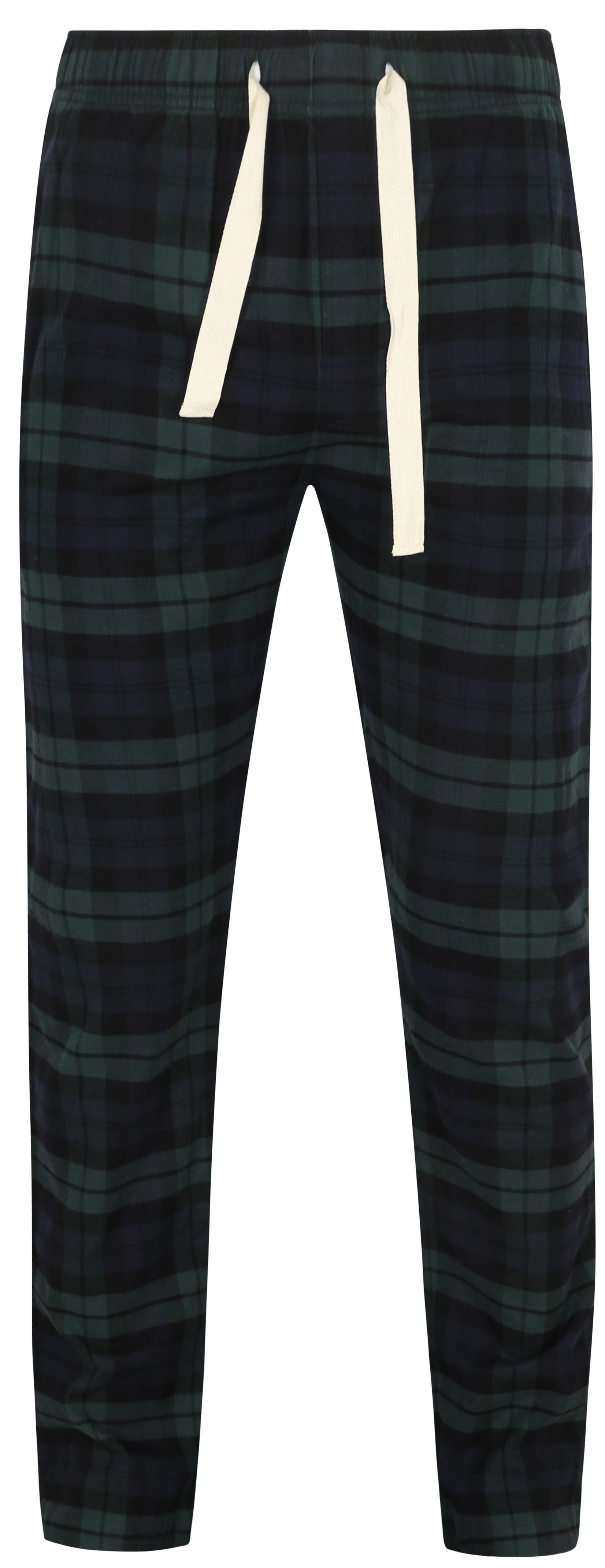 Steppin' Out Loungbyxa Rutig Mörkblå Grön SM1602.0004-2100