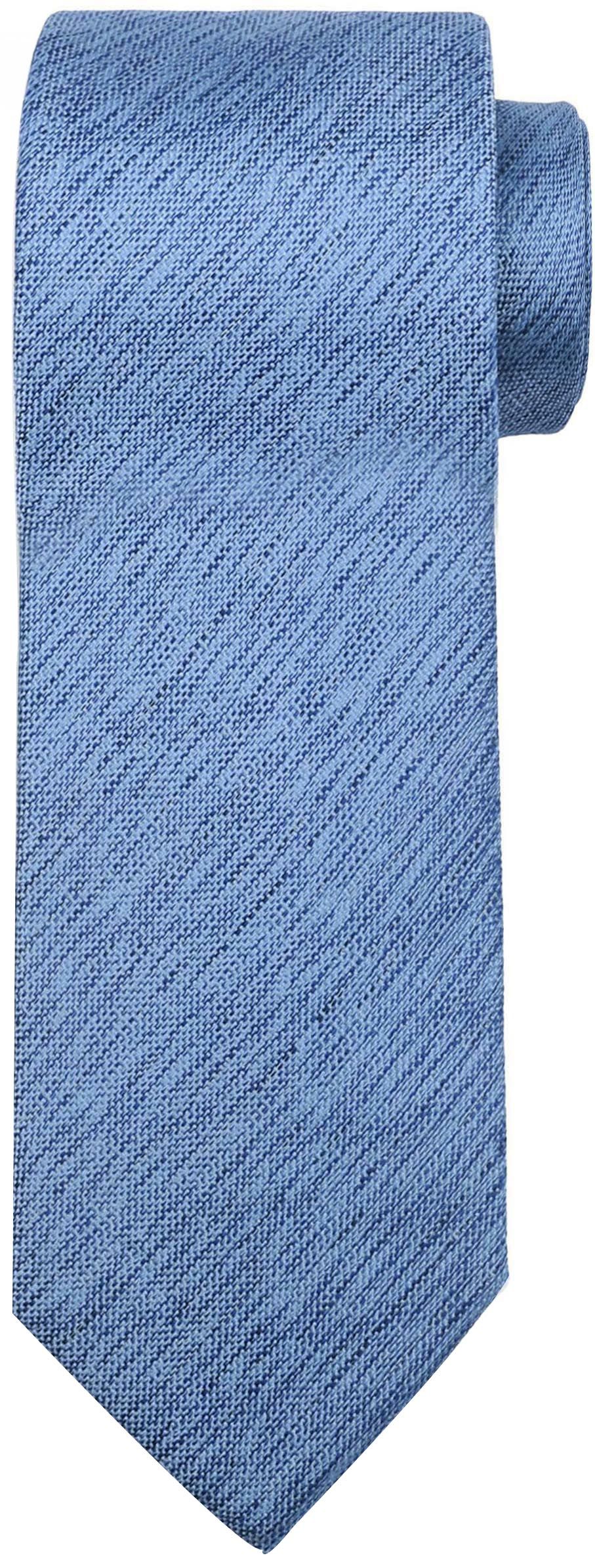 Slips i Silke Blå K81-2 K81-2 100% Silk Tie mid Blue Delav