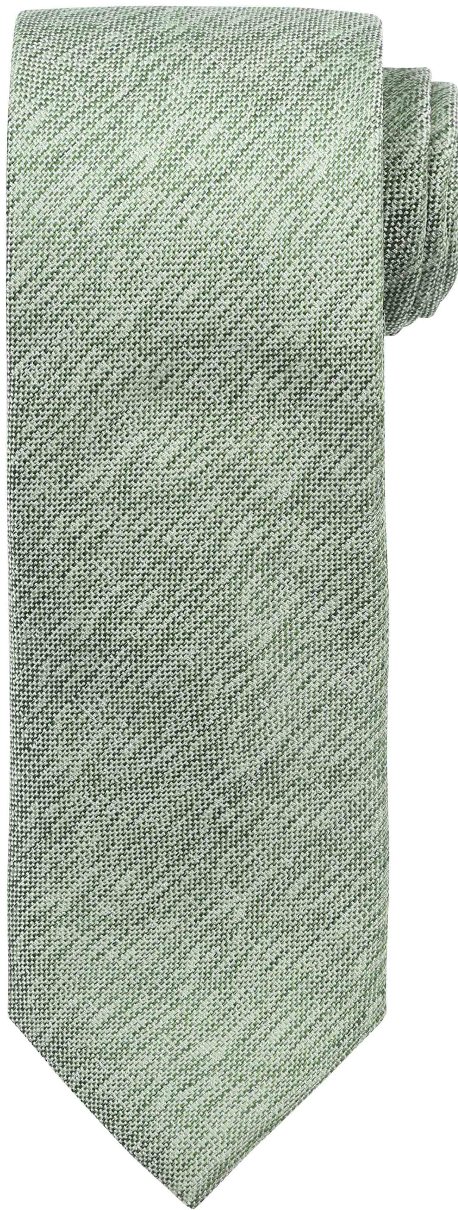 Slipsida Grön K81-21 K81-21 100% Silk Tie light green del