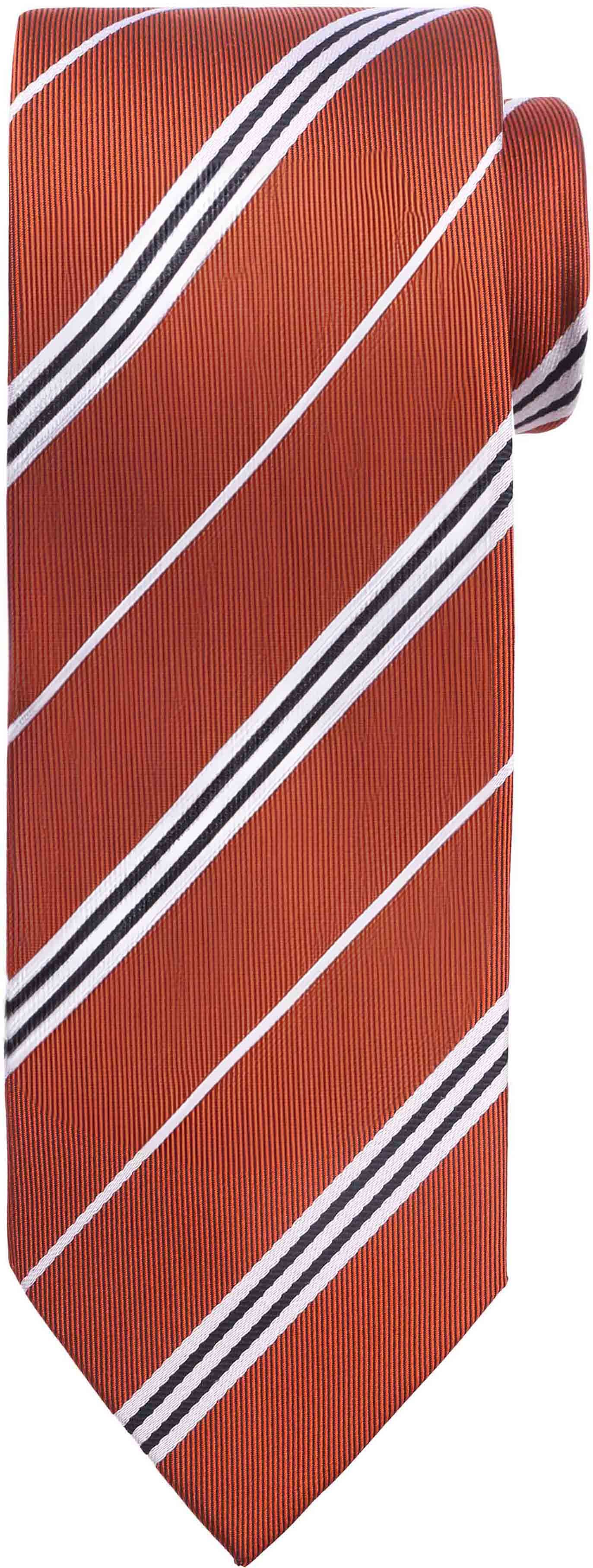 Suitable Krawatte Seide Streif Rot kaufen | FC22-18 Red | Suitable