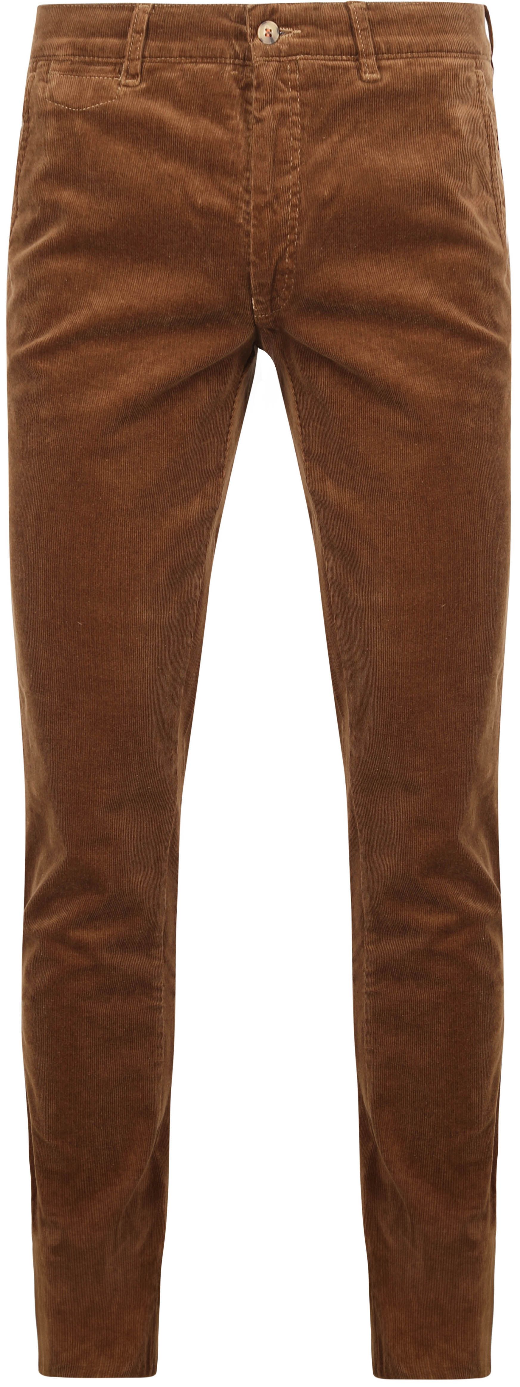 Passande Chino Plato Corduroy Brun 1-11-193 kl 525 Plato