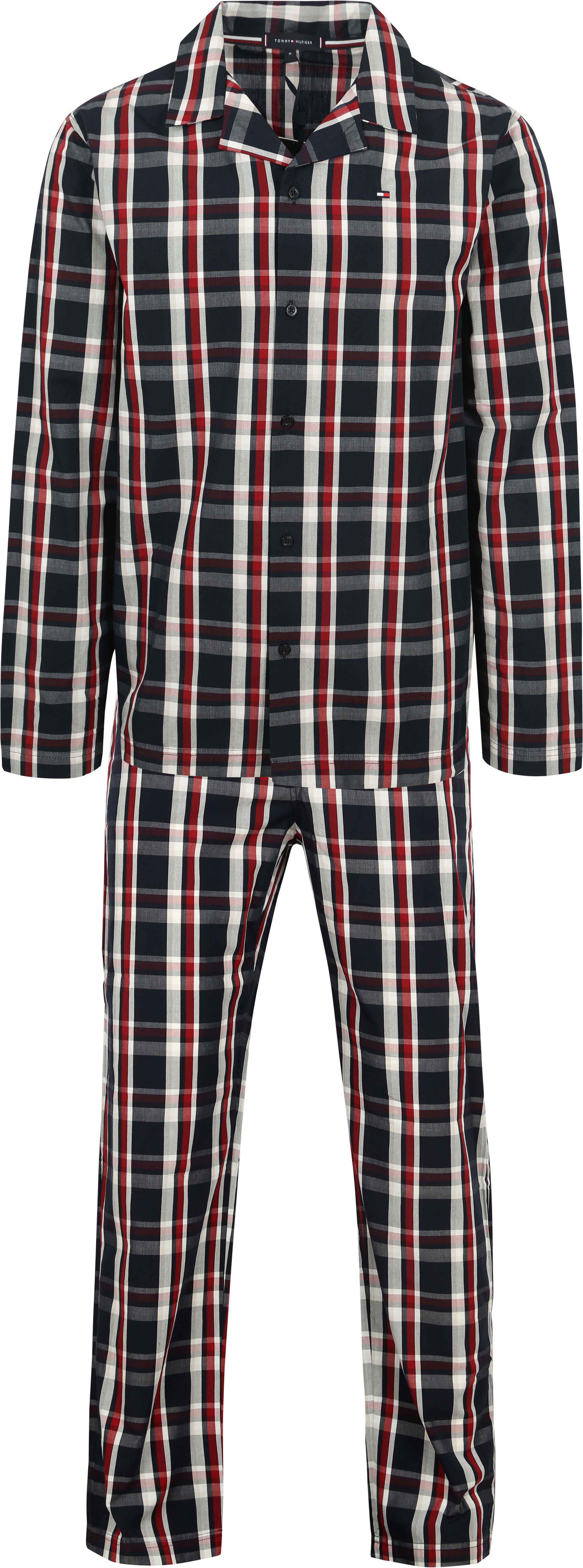 Tommy Hilfiger Piżama Czerwony UM0UM03066-0MT 