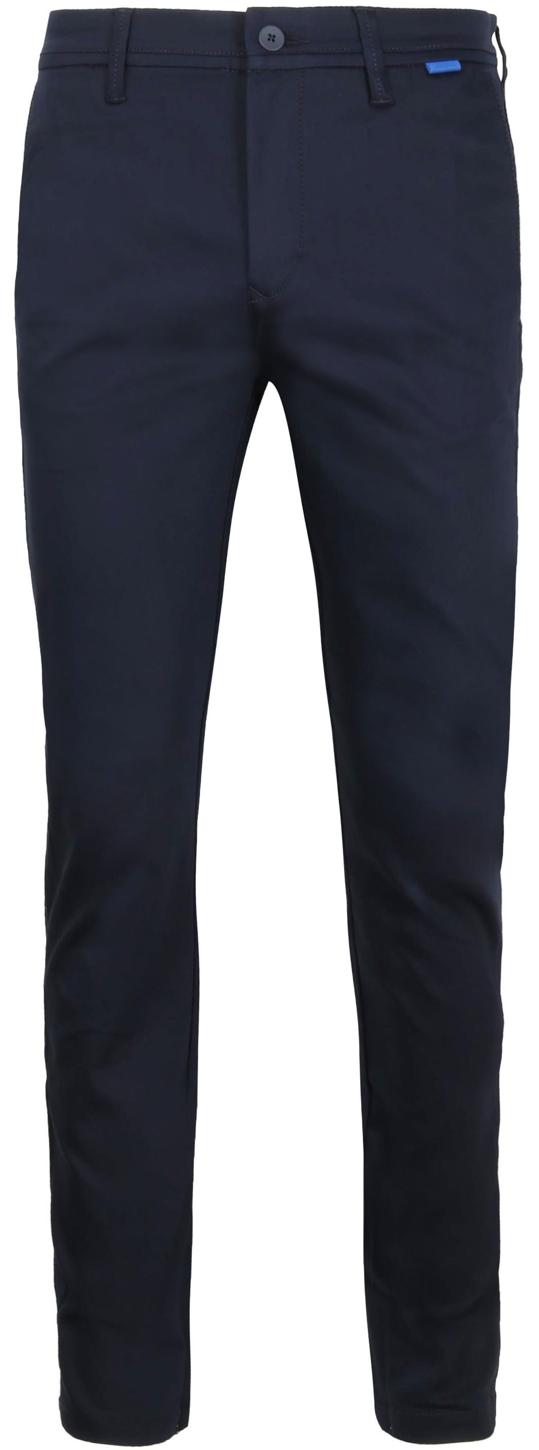 MAC Spodnie Niebieski 0762L Cotton Nylon Stretc 