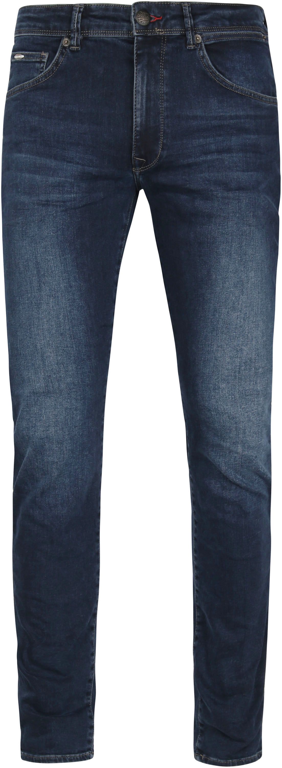 Petrol Spodnie Niebieski SEAHAM-CLASSIC-5855 