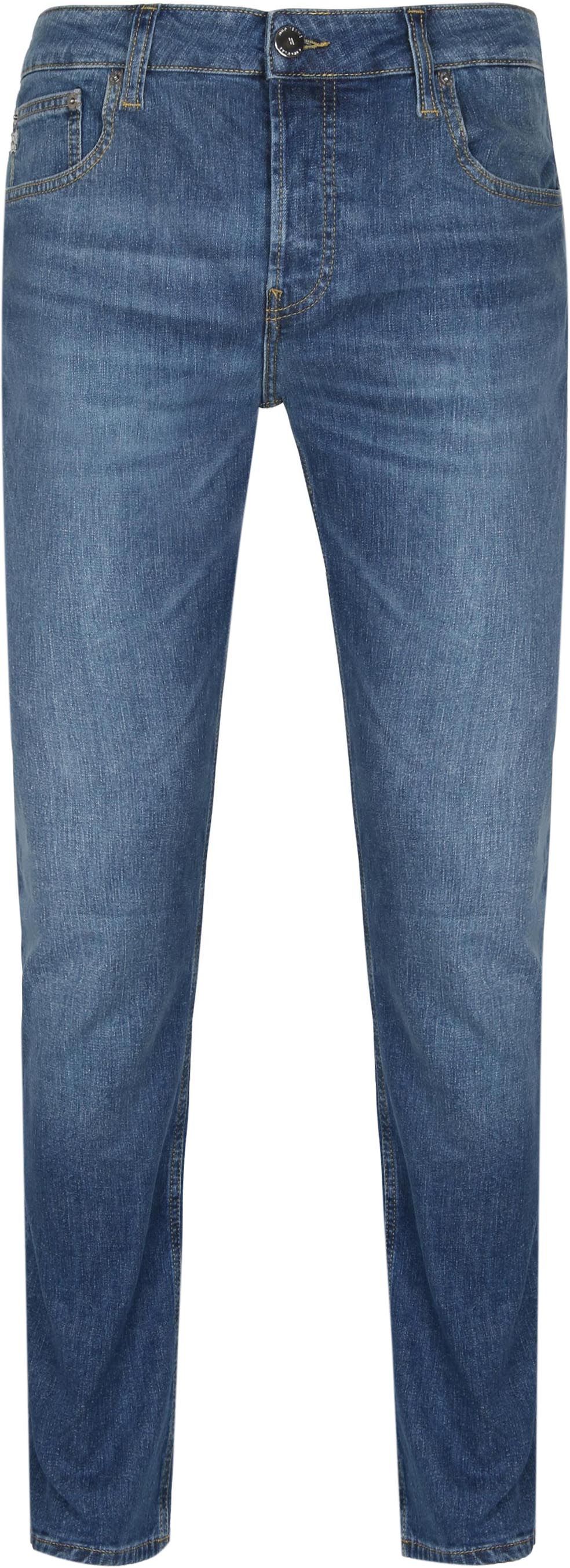 MUD Jeans Spodnie Niebieski Regular Bryce Authentic Indigo 