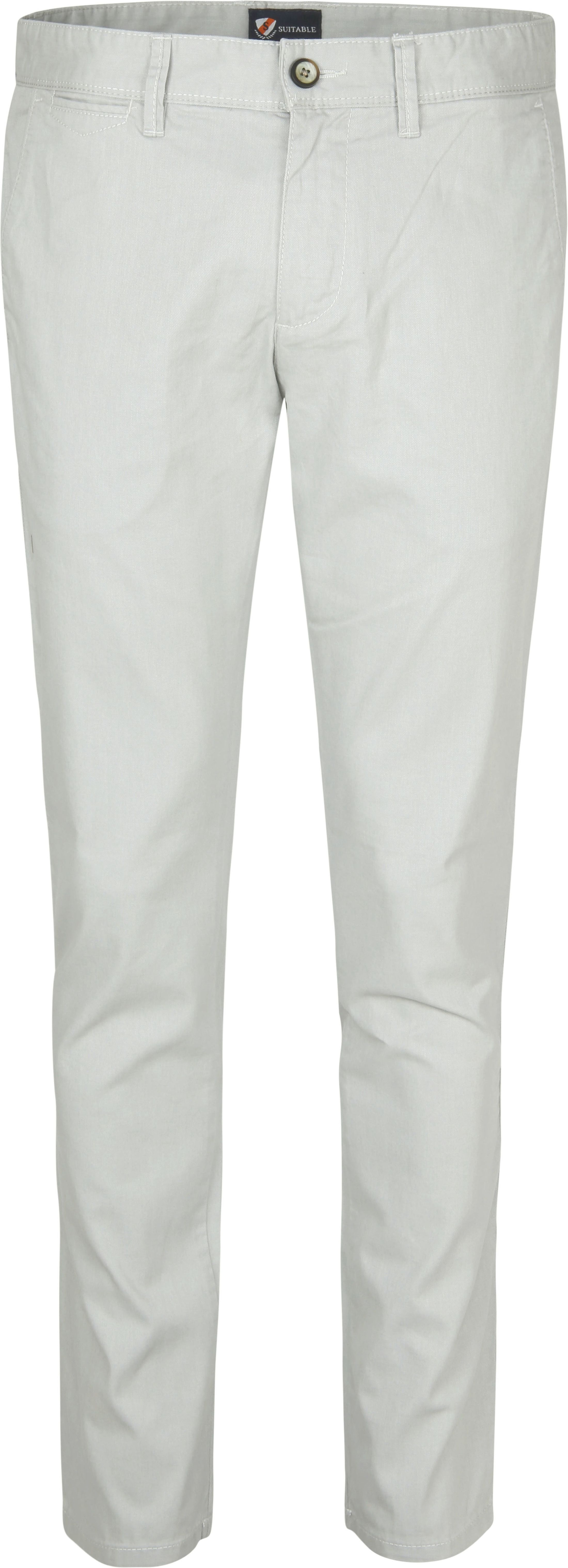 Passande Chino Sartre Grå 3462-0300
