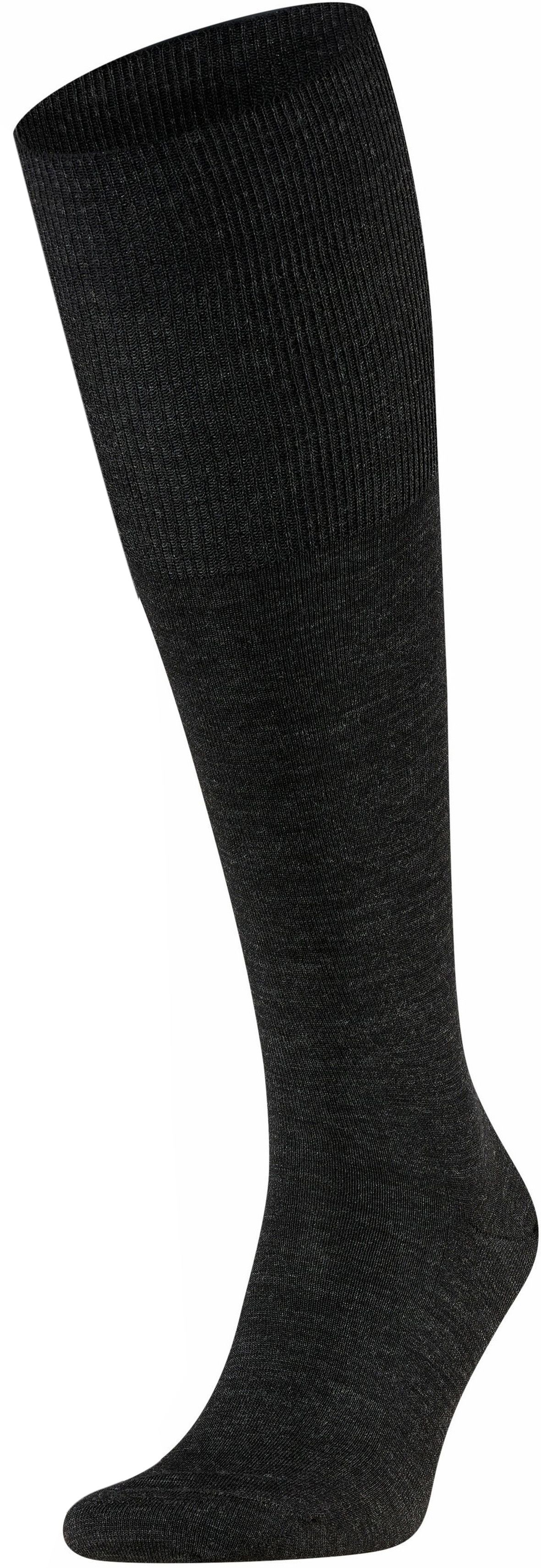 Falke Airport Kneehigh Socks Anthracite 3080 15435-3080