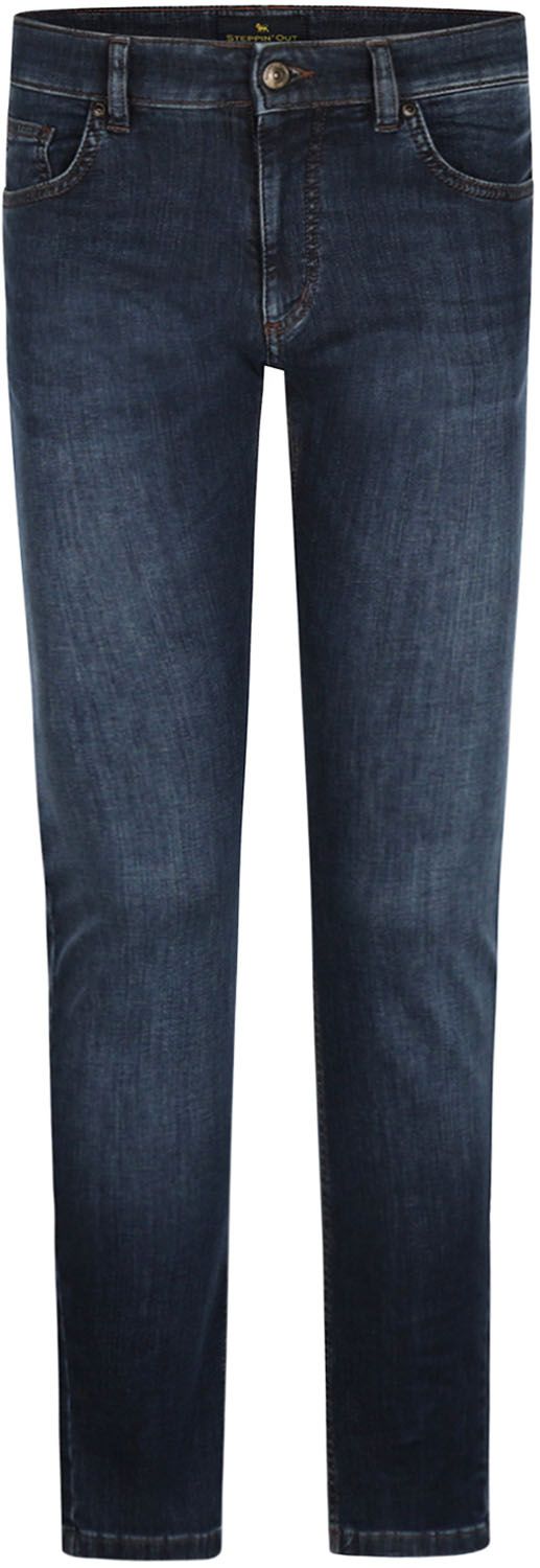 Steppin' Out Jeans Nye Russel Medium Denim Blå SM4001.0001-2902