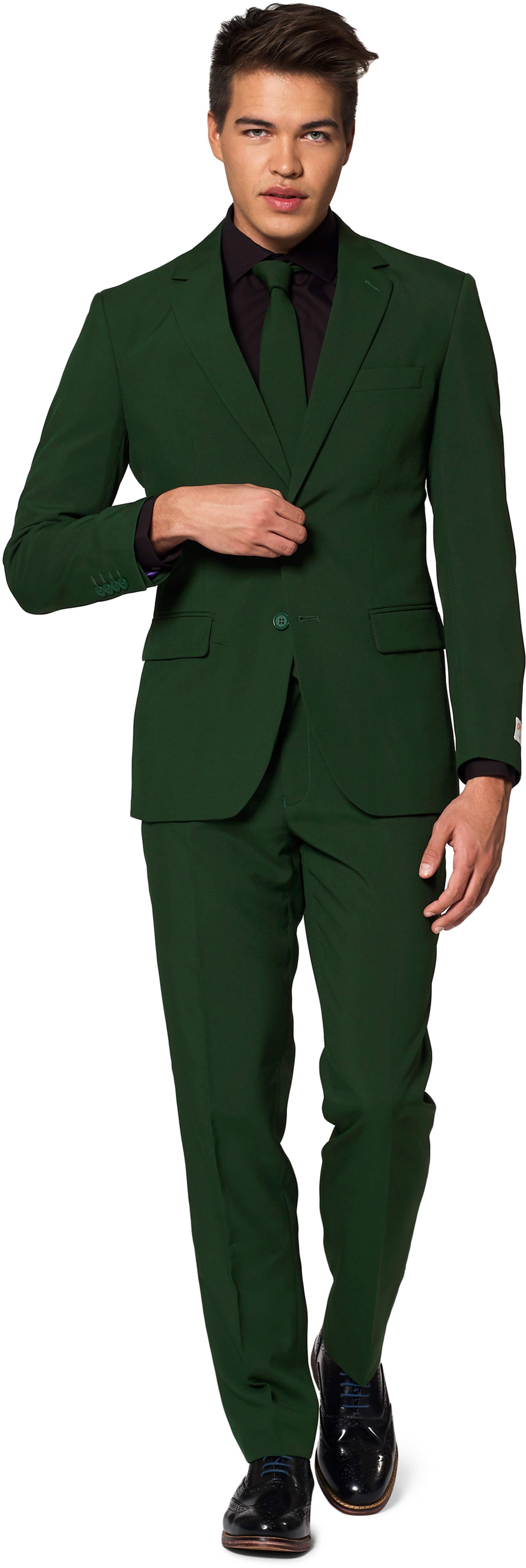 OppoSuits Drakt Herlig Grønn OSUI-0110 Glorious Green