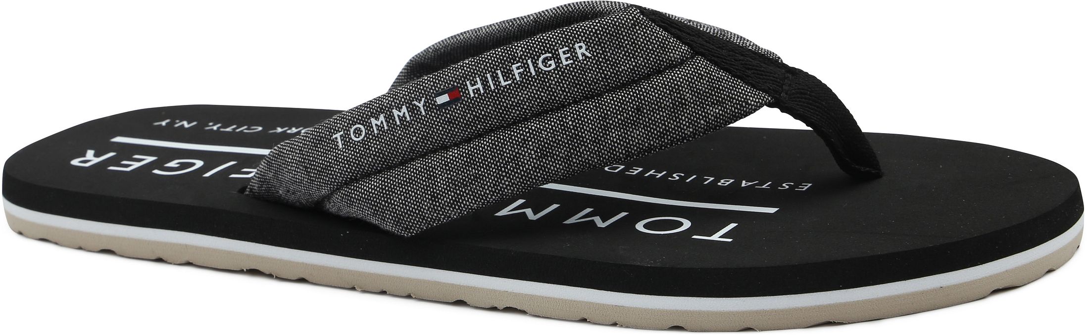 Tommy Hilfiger Flip Flops Chambray Noir FM0FM05751-BDS commander en ligne | Suitable