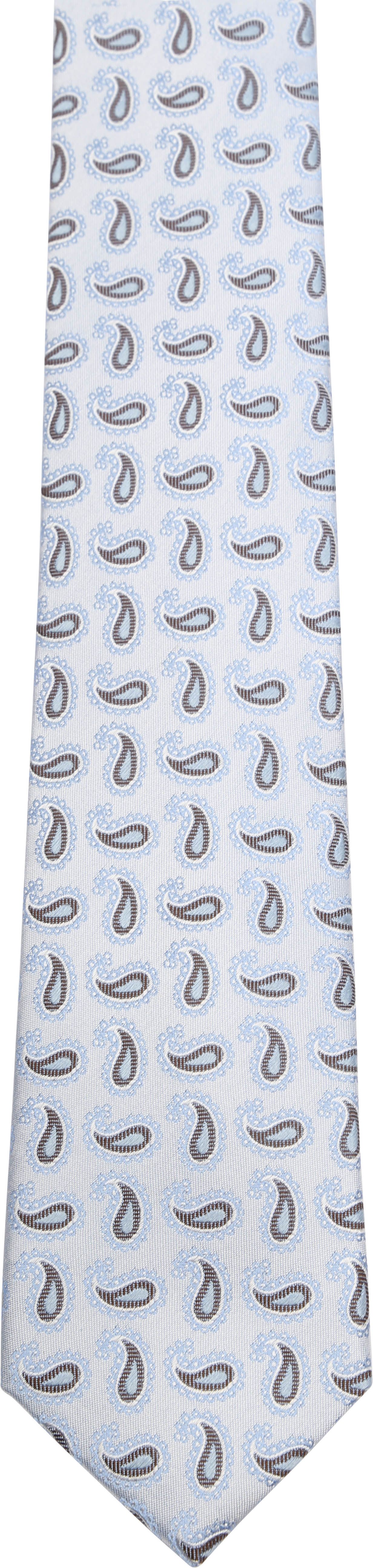 Suitable Slips Silke Paisley Lysblå TI23-12