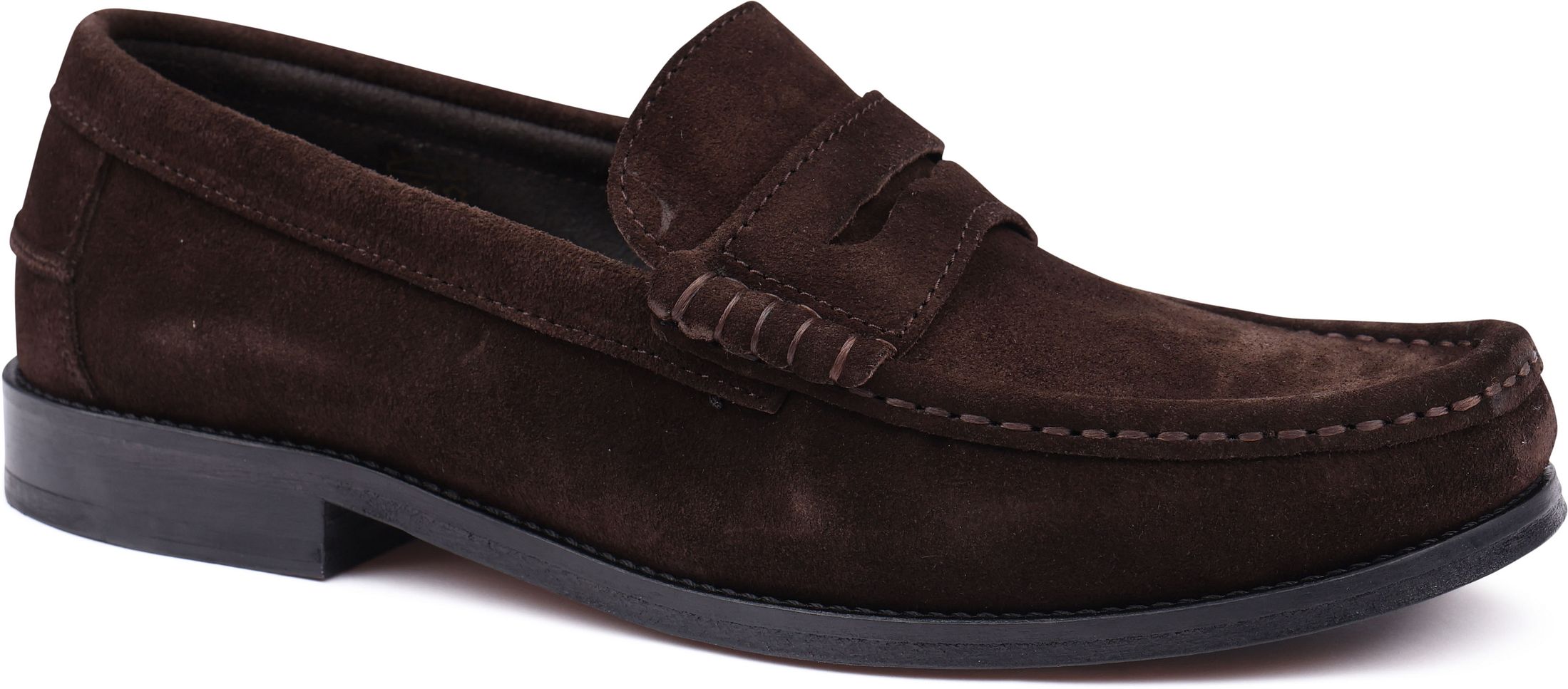 Suitable Penny Loafers Suede Marron SU-FW-PELO-LE-BR commander en ligne | Suitable