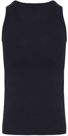 Garage Stretch Basic Singlet Dark Blue