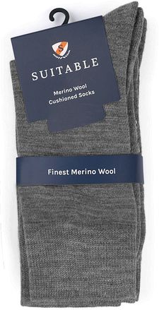 Suitable Merino Socks Gray 6-Pack