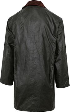 Barbour Border Wax Jacket Green MWX0008-SG91 order online | Suitable