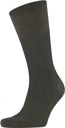 Falke Airport Herringbone Sock Army