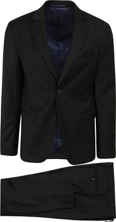 Suitable Kostuum Toulon Serge Wol Uni Zwart