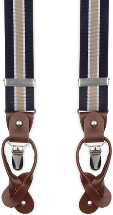 Suitable Lyxiga Randiga Hängslen Navy