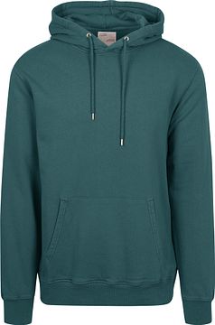 Colorful Standard Organic Hoodie Petrol CS1006 Ocean Green order