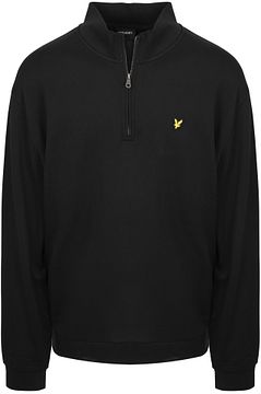 Lyle & Scott Plussize Sweat Half Zip Zwart ML2022VX-Z865 kopen