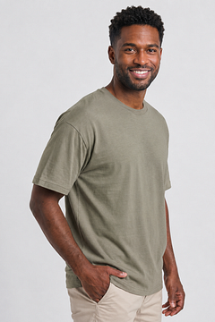 Alan Red Venice T-Shirt Heavy Jersey Groen 7129/1P/R3 New Green