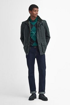 Barbour ダークグリーン ジャケット 38\" Barbour Monroe Jacket Green Barbour