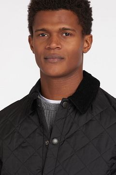 Barbour Heritage Liddesdale Quilted Jacket Black MQU0240-BK11