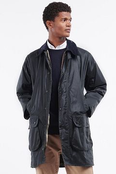 Barbour Border Wax Jacket Blue MWX0008-NY91 order online | Suitable