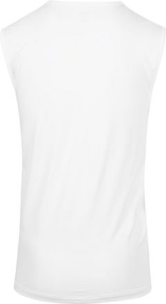 Mey V-hals Dry Cotton Muscle Singlet Hvit