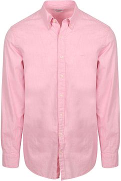 McGregor Shirt Cotton Linen Pink MM261.6001.02-8000 order online 